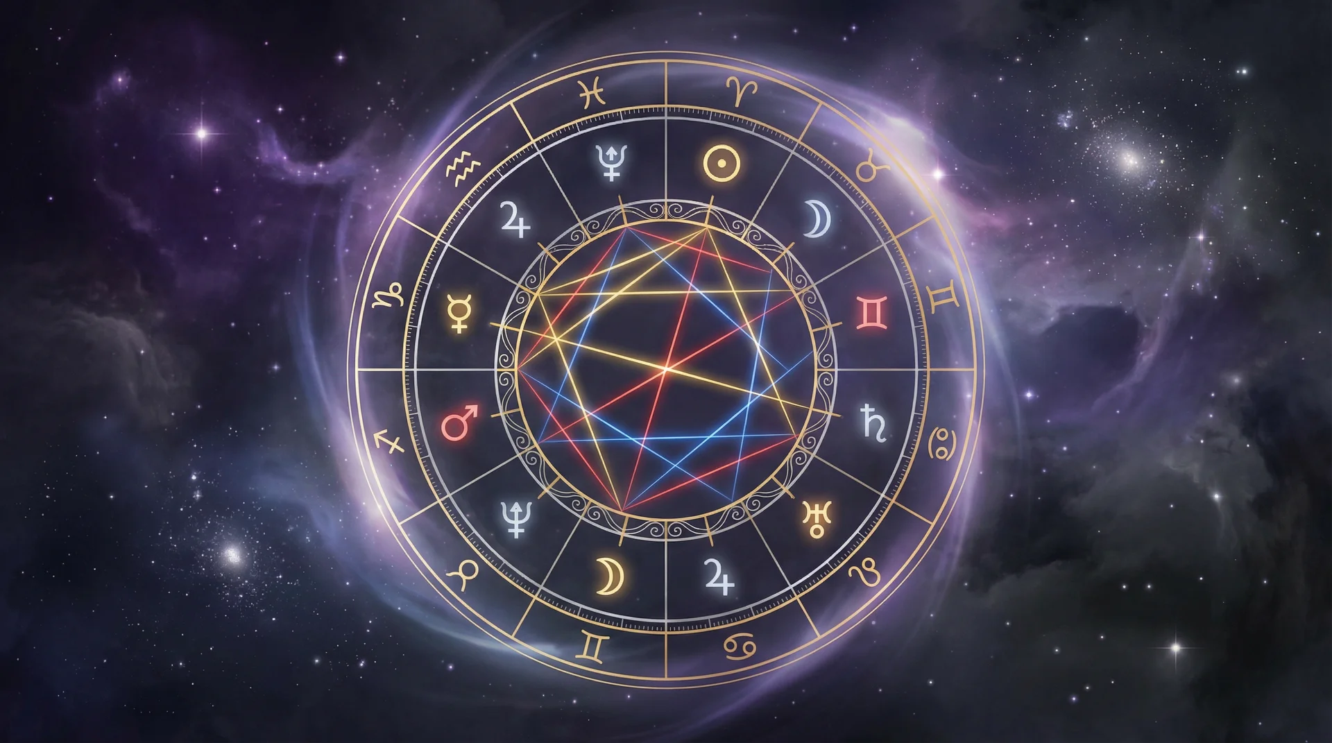 星盘背景 - 奇迹暖暖命运之书 | 个人星盘定制
